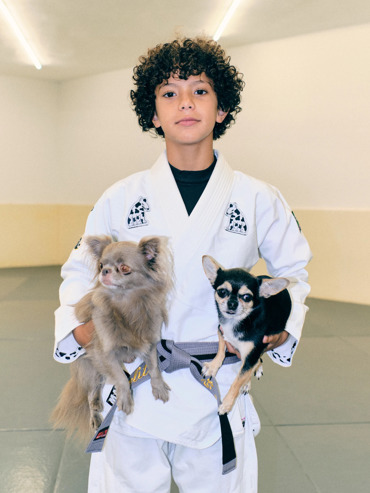 MANTO DOGS Youth BJJ Gi white
